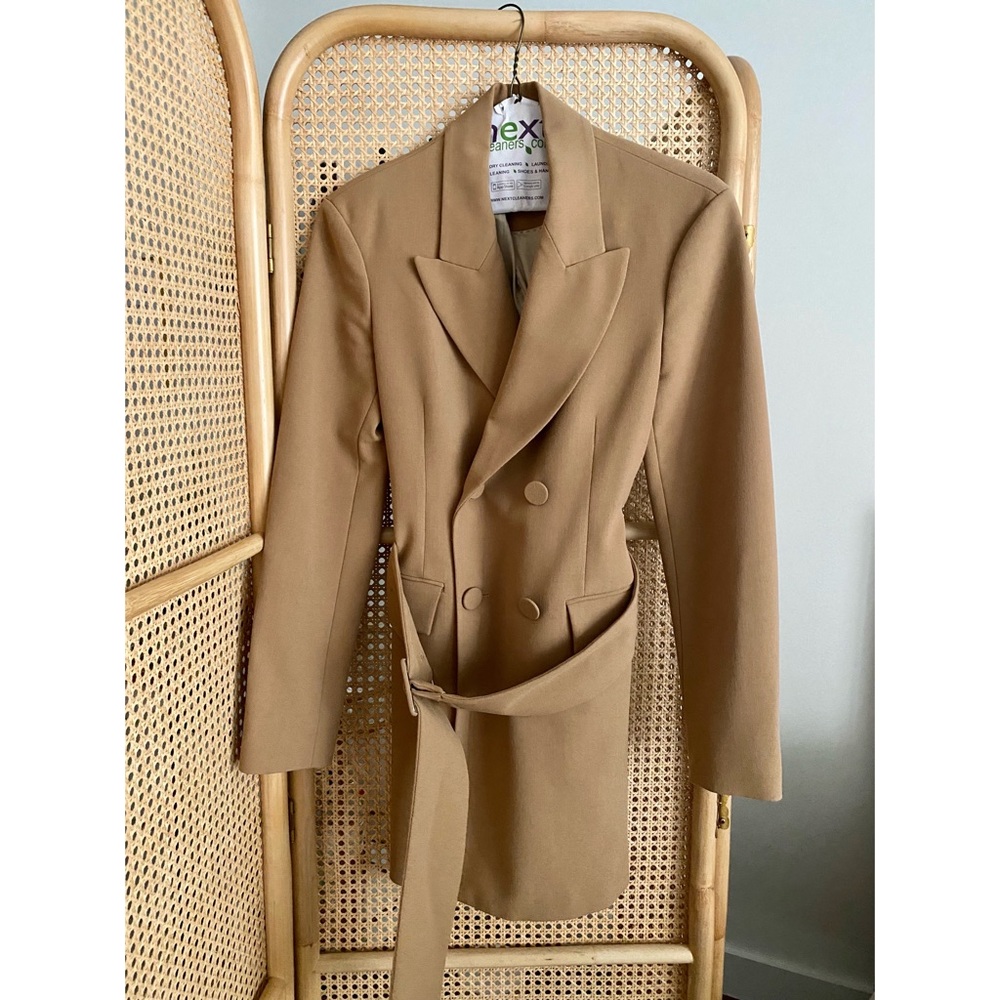 Beige Zara Blazer Dress - Size XS (Like New)